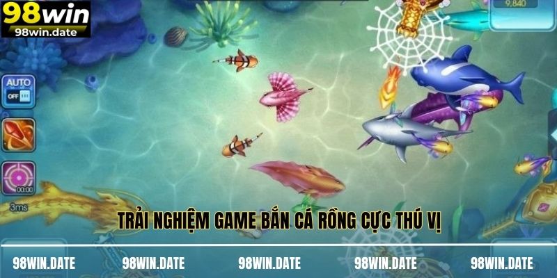 Trải nghiệm game bắn cá rồng cực thú vị