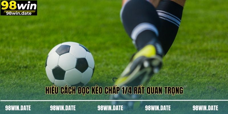 Hiểu cách đọc kèo chấp 1/4 rất quan trọng