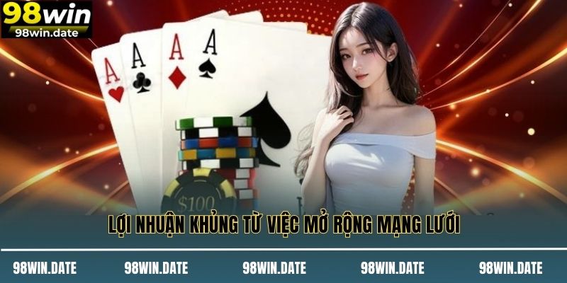 Lợi nhuận khủng từ việc mở rộng mạng lưới