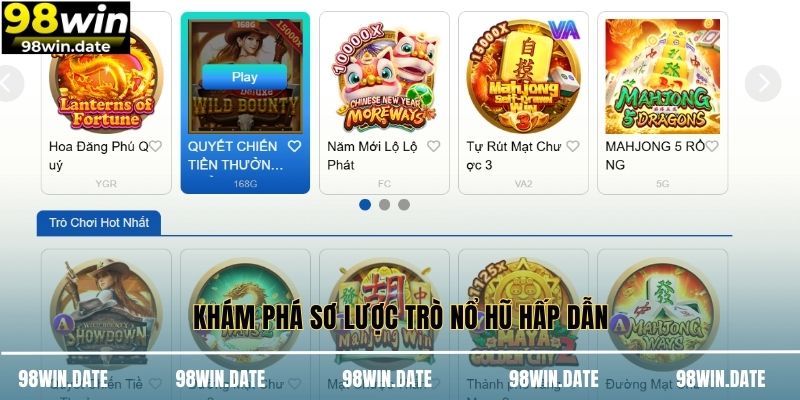 Khám phá sơ lược trò nổ hũ hấp dẫn